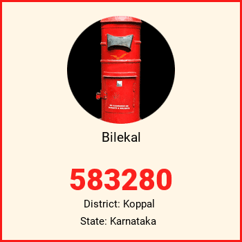 Bilekal pin code, district Koppal in Karnataka