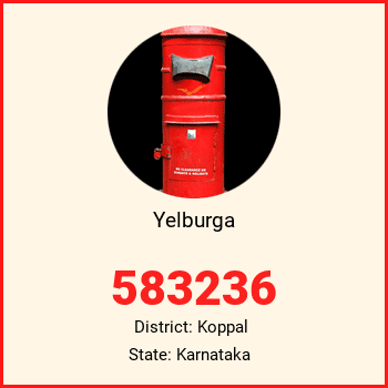 Yelburga pin code, district Koppal in Karnataka