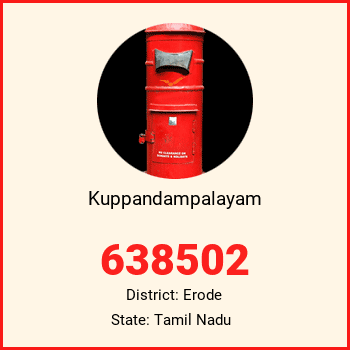 Kuppandampalayam pincode